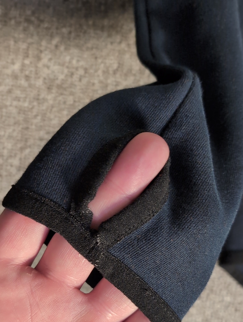 Nike Tech Fleece Cape Full-Zip Hoodie Jacket Size Small in Black - Picture 10 of 13
